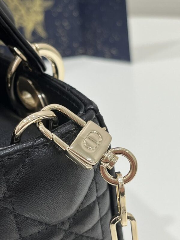 Replica Dior Lady D-Joy Bag Black - top-rated replica designer bag