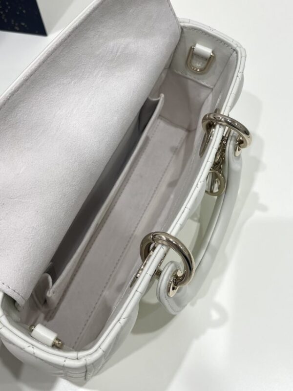Replica Dior Lady D-Joy Bag White - top-rated replica designer bag