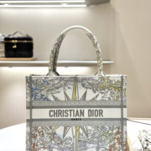 Replica Dior Tote Book Grey Lucky Star - top-rated replica designer bag