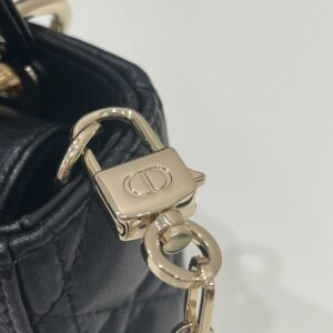 Replica Dior Lady D-Joy Mini Bag Black - top-tier luxury replica shoulder bag