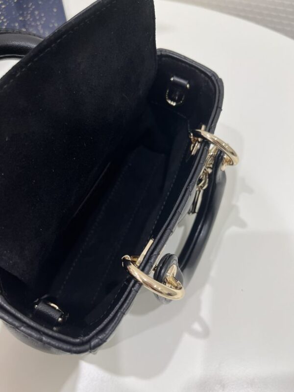 Replica Dior Lady D-Joy Mini Bag Black - realistic designer-inspired fake bag