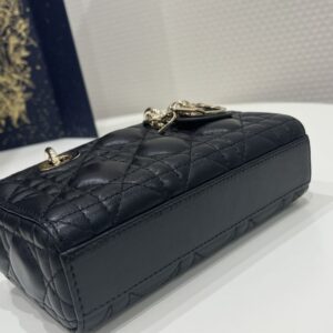 Replica Dior Lady D-Joy Mini Bag Black - near-authentic luxury replica handbag