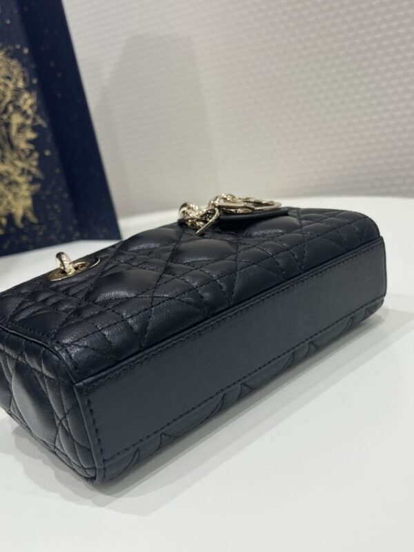 Replica Dior Lady D-Joy Mini Bag Black - near-authentic luxury replica handbag