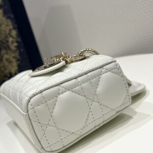 Replica Lady D-Joy Mini Bag White - ultra-realistic fake designer tote