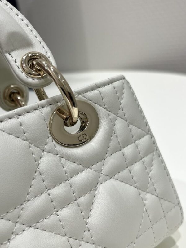 Replica Lady D-Joy Mini Bag White - premium-grade designer purse dupe