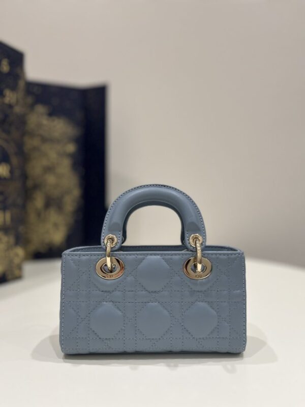 Replica Dior Lady D-Joy Mini Bag Blue - high-accuracy replica luxury purse