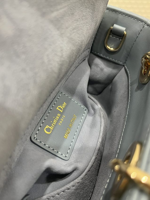 Replica Dior Lady D-Joy Mini Bag Blue - top-tier luxury replica shoulder bag