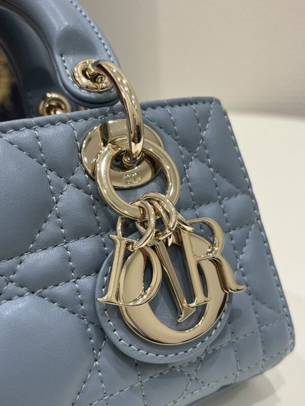 Replica Dior Lady D-Joy Mini Bag Blue - elite superclone designer purse