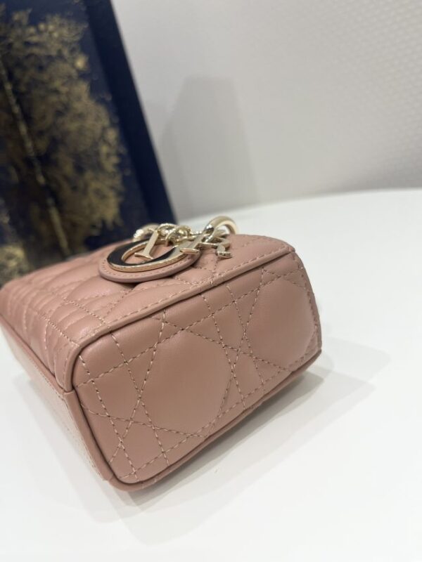Replica Dior Lady D-Joy Mini Bag Blush - high-quality designer bag clone