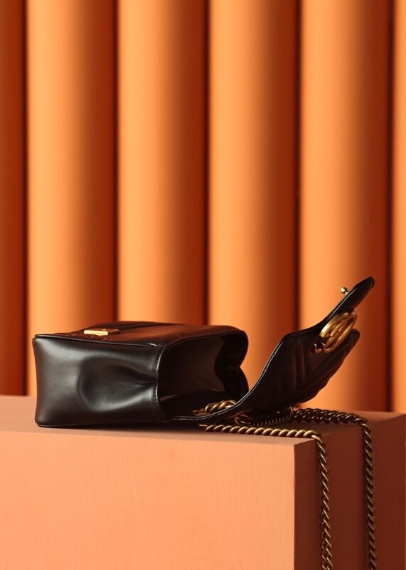 Replica Gucci GG Marmont Square Black - ultra-realistic fake designer tote