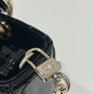 Replica Dior Lady D-Joy Bag Patent Black - top-rated replica designer bag