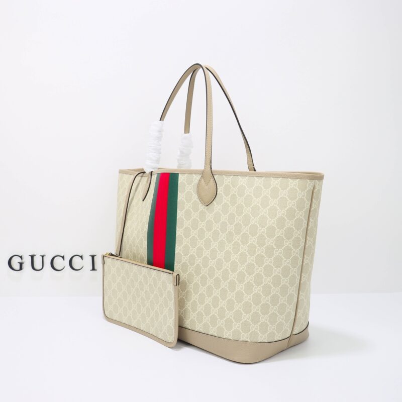 Replica Gucci GG Large Tote Bag Beige - high-quality designer bag clone