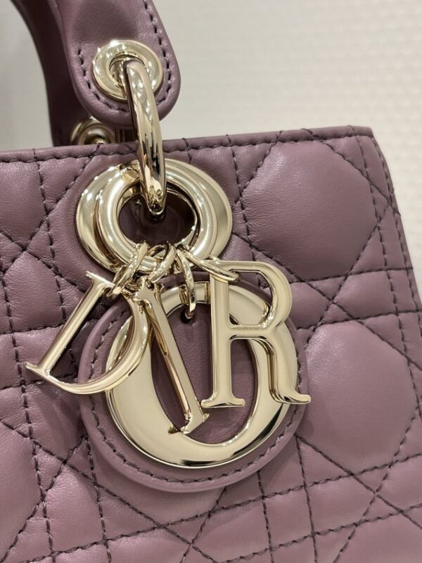 Replica Dior Lady D-Joy Bag Purple - high-accuracy replica luxury purse