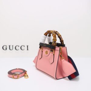 Replica Gucci Diana Small Tote Pink - best quality luxury bag dupe