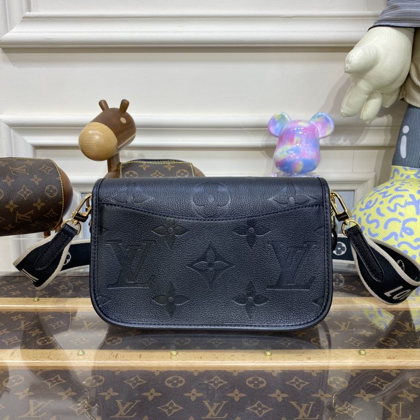 Replica Louis Vuitton Nano Diane Satchel Black - premium 1:1 fake handbag model