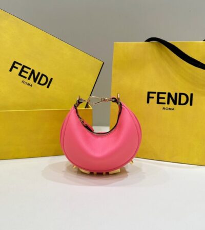 Replica Fendi Fendigraphy Small Pink - high-end fake designer purse