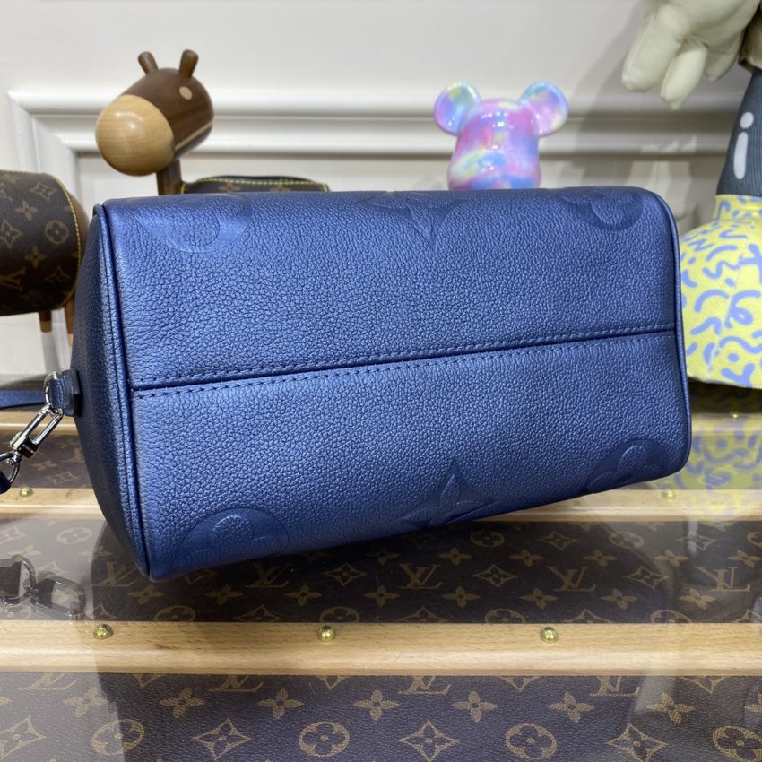 Replica Louis Vuitton Speedy Bandouliere 25 Dark Blue - top-tier luxury replica shoulder bag