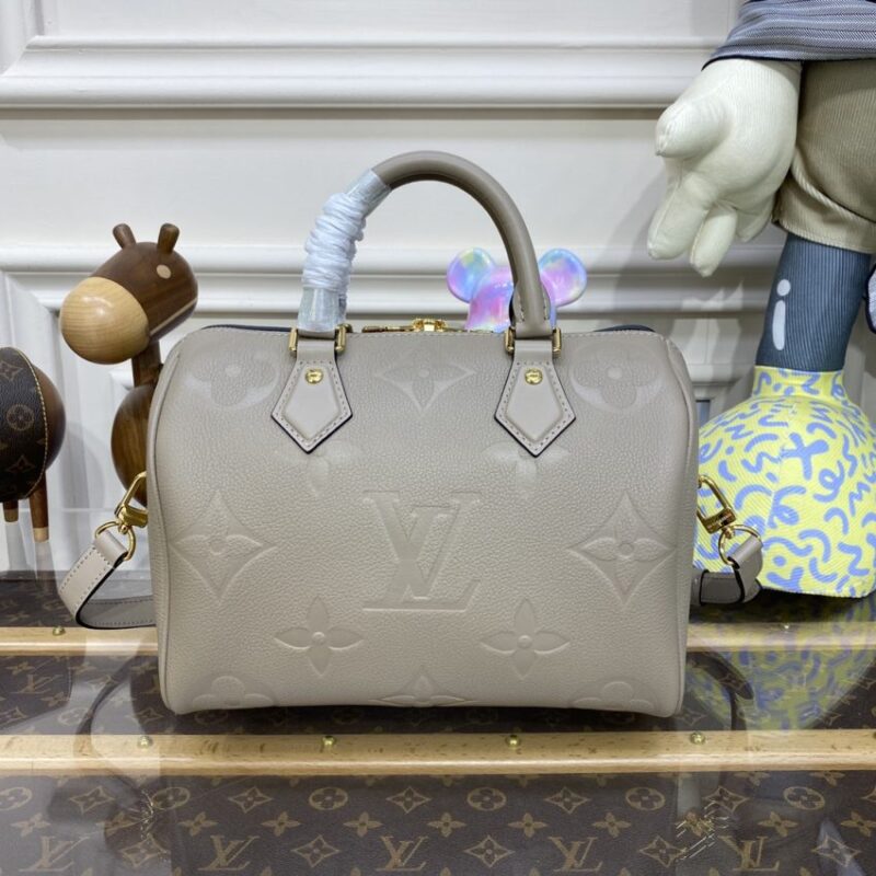 Replica Louis Vuitton Speedy Bandouliere 25 Beige - high-end fake designer purse