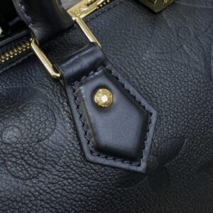 Replica Louis Vuitton Speedy Bandouliere 25 Black - best-selling designer handbag dupe