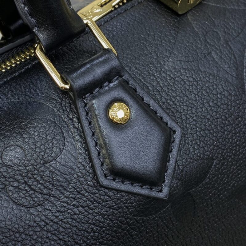 Replica Louis Vuitton Speedy Bandouliere 25 Black - best-selling designer handbag dupe