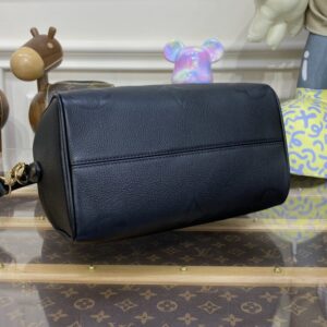 Replica Louis Vuitton Speedy Bandouliere 25 Black - near-authentic luxury replica handbag