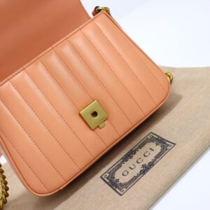 Replica Gucci GG Marmont Top Handle Apricot - ultra-realistic fake designer tote