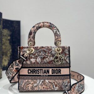Replica Lady Dior D-Lite Flower - top-rated replica designer bag