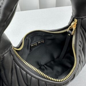 Replica Miu Miu Wander Black - best quality luxury bag dupe