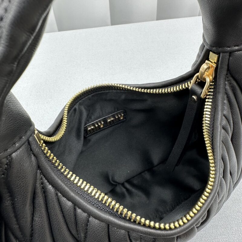 Replica Miu Miu Wander Black - best quality luxury bag dupe