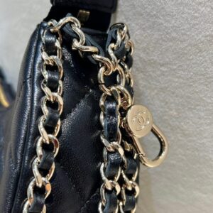 Replica CHANEL 23P Chain Around Crescent Hobo - best-selling designer handbag dupe
