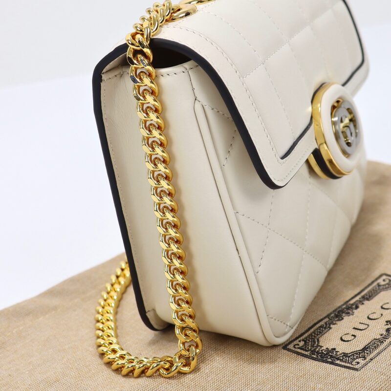 Replica Gucci Gucci Deco Double G White - high-quality designer bag clone