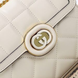Replica Gucci Gucci Deco Double G White - high-accuracy replica luxury purse