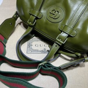 Replica Gucci Luggage Bag Green - elite superclone designer purse