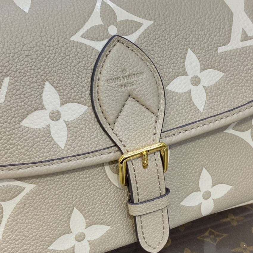 Replica Louis Vuitton Nano Diane Satchel Beige - 1:1 designer replica handbag