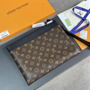 Replica Louis Vuitton To Go Pochette Brown - premium 1:1 fake handbag model