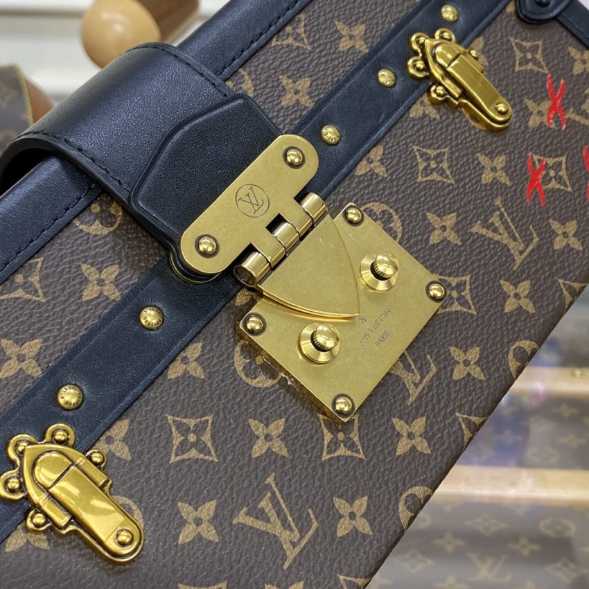 Replica Louis Vuitton Petite Malle East West - realistic designer-inspired fake bag