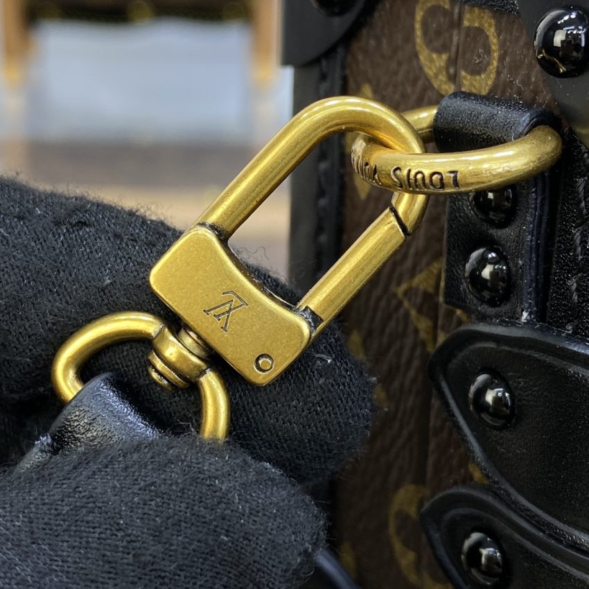 Replica Louis Vuitton Petite Malle Dark Brown - premium-grade designer purse dupe