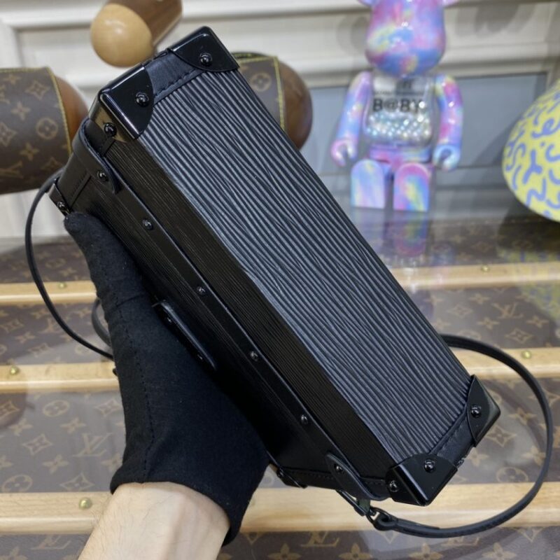 Replica Louis Vuitton Petite Malle Full Black - best quality luxury bag dupe