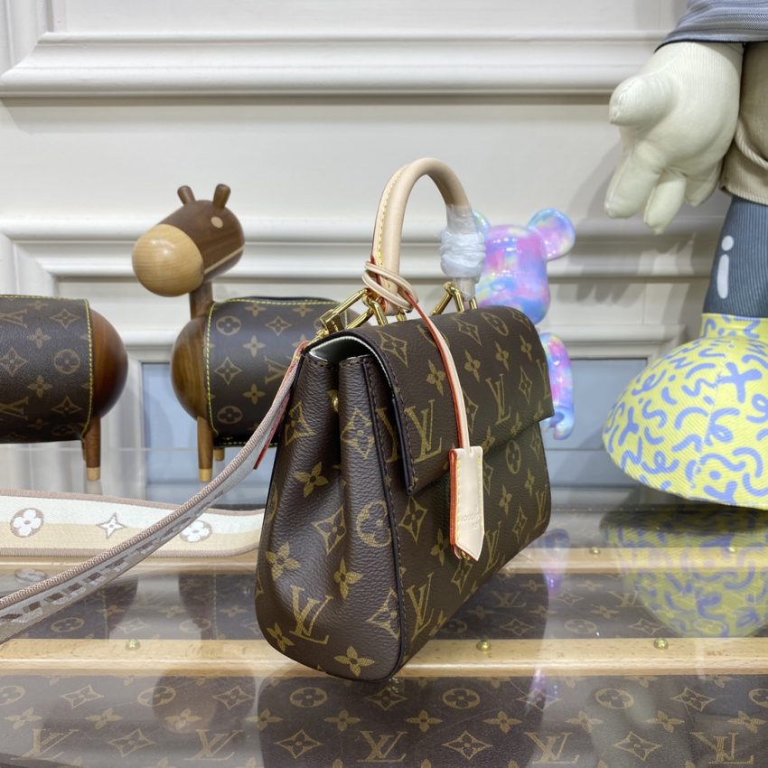 Replica Louis Vuitton Cluny Mini Brown - top-rated replica designer bag