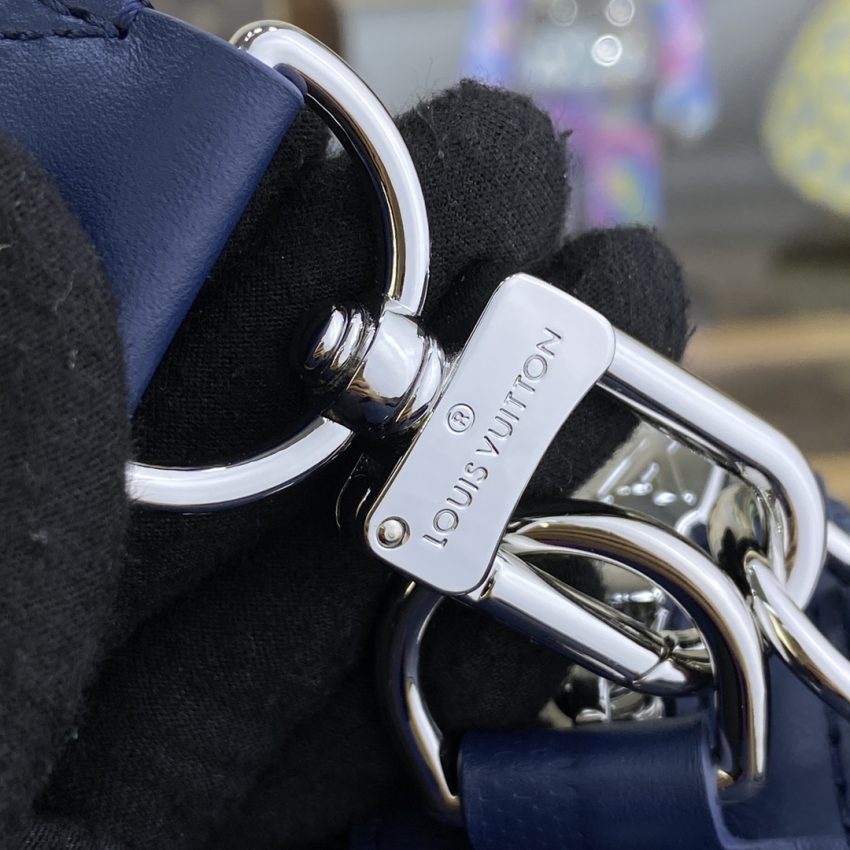 Replica Louis Vuitton Trio Messenger Blue Grid - 1:1 designer replica handbag