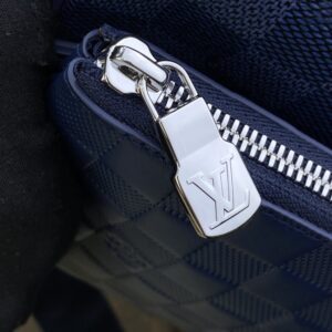 Replica Louis Vuitton Trio Messenger Blue Grid - premium 1:1 fake handbag model