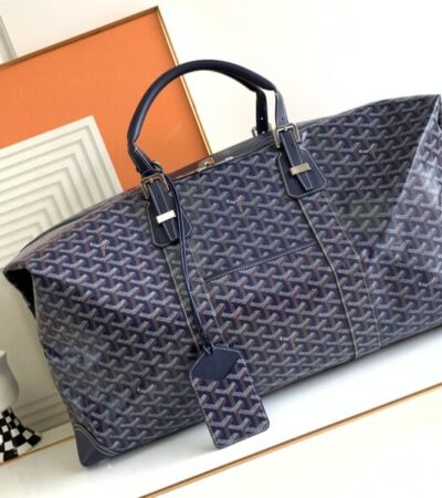 Replica Goyard Bowling 55 Bag Dark Blue - elite superclone designer purse