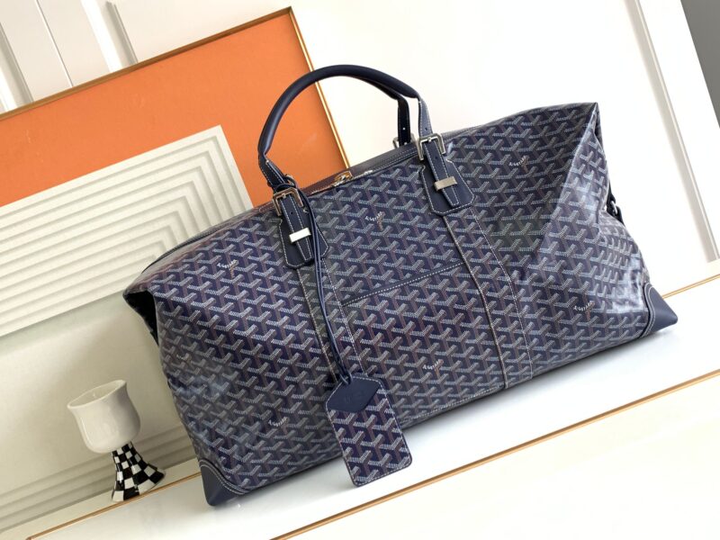 Replica Goyard Bowling 55 Bag Dark Blue - elite superclone designer purse