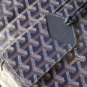 Replica Goyard Bowling 55 Bag Dark Blue - high-quality designer bag clone