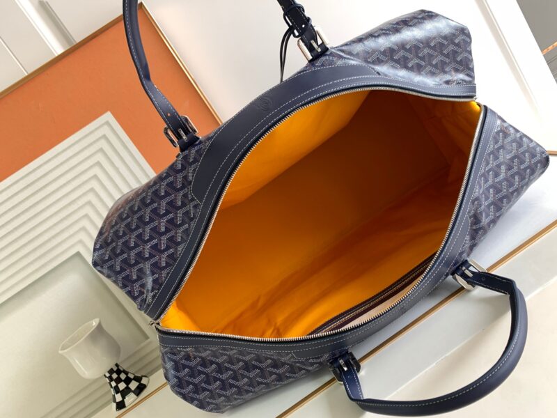 Replica Goyard Bowling 55 Bag Dark Blue - high-accuracy replica luxury purse