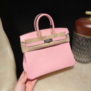 Replica Hermes Birkin Pink Cherry Blossom - top-tier luxury replica shoulder bag