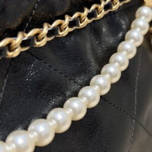 Replica CHANEL 23s Mini Garbage Bag Black - elite superclone designer purse