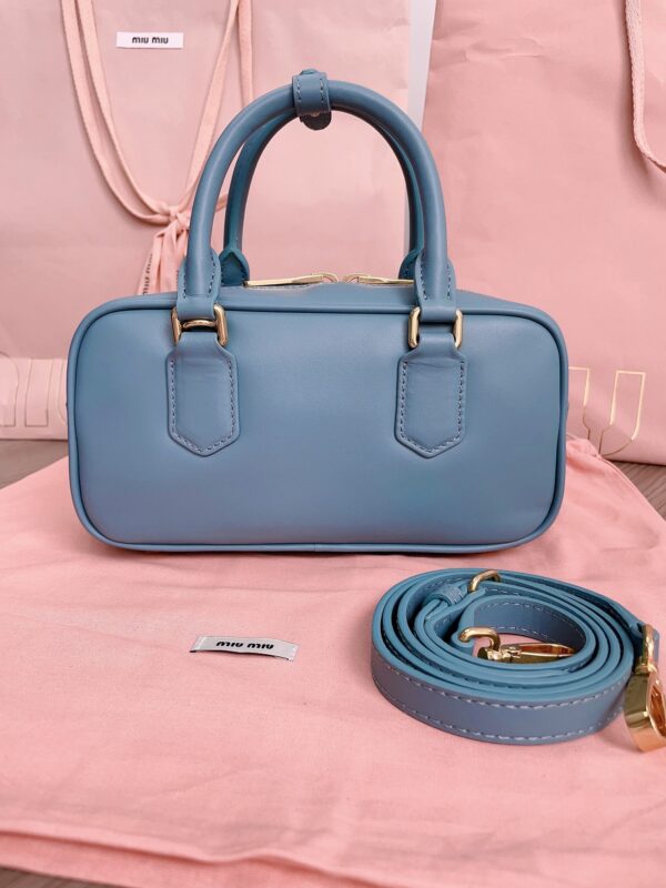 Replica Miu Miu Arcadie Small Full Blue - best quality luxury bag dupe