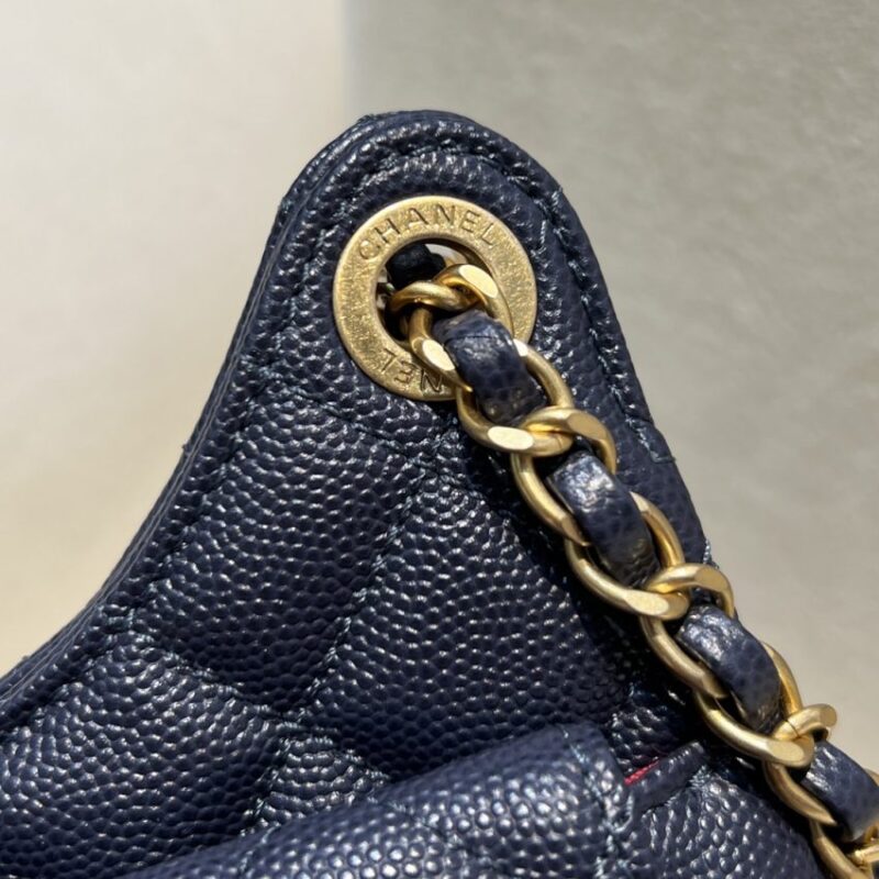 Replica CHANEL 23c Hobo Small Dark Blue - elite superclone designer purse