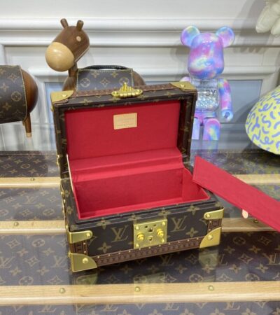 Replica Louis Vuitton Coffret Trésor 24 Red - high-accuracy replica luxury purse